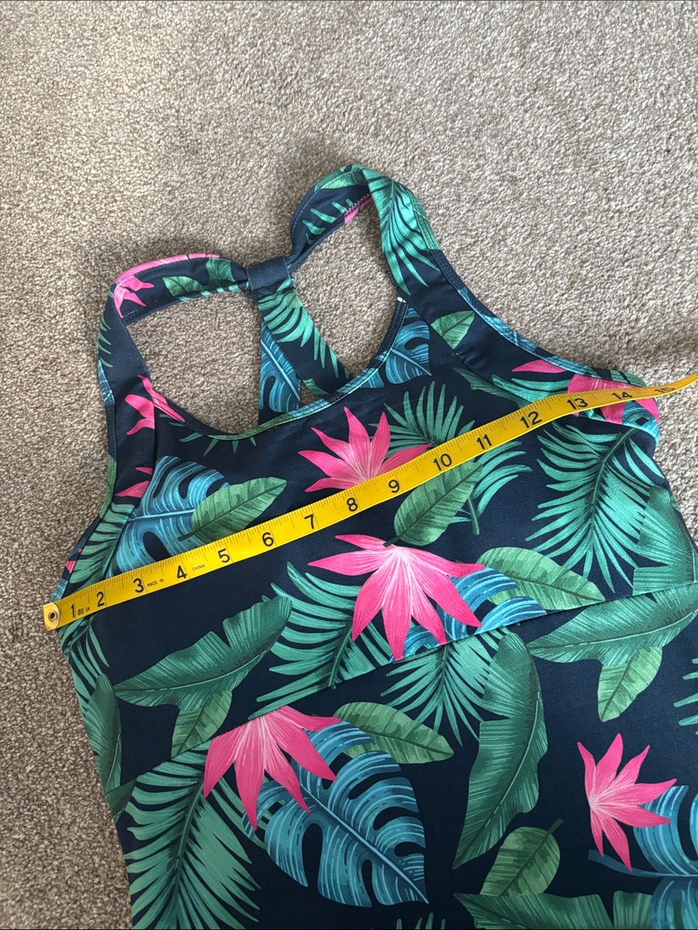 Kyodan Outdoor Tropical Print Dress Women’s size small - Picture 9 of 13